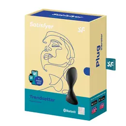 Analni vibracioni stimulator Satisfyer Trendsetter, Crna