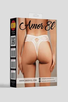 Ažurne tango gaćice sa izrezima