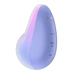 Satisfier Pikie Dust vakuumski stimulator klitorisa, ljubičasto-roze