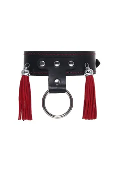 Pecado BDSM sistem vezivanja, za držanje ruku i podupiranje nogu, prirodna koža, crna