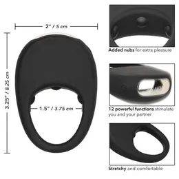 Punjiva erekcija vibracioni prsten Silicone Rechargeable Pleasure Ring