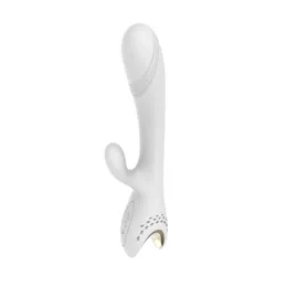Snažan beli vibracioni masažer-zec VX007 Strong Rabbit Vibrator