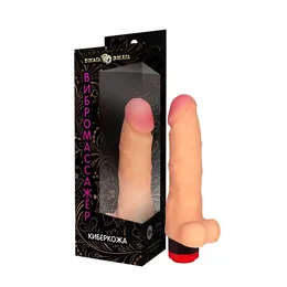 Vibracioni masažer iz kiberkože sa ugrađenim vibratorom №76