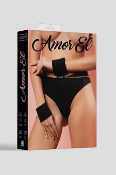 Bešavne tango gaćice sa lancem i lisicama