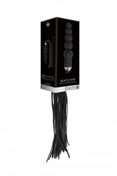 Analna riblja kost sa vhip vith Curved Silicone Dildo