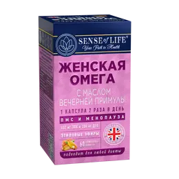 BAD Ženska Omega Sense of Life sa uljem noćurka, 60 kom