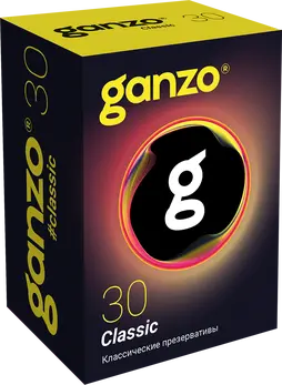 Markdovn! Kondomi Ganzo Classic, classic, latex, 18 cm, 30 kom