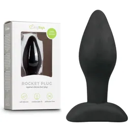 Mali Analni dodatak za početnike Small Black Silicone buttplug