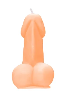 Sveća Pecado BDSM Penis srednji, narandžasta, 47 gr.