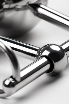 Toifa Metal tange sa dve kuglice, srebrne