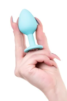 Analna čaura Todo bi Toifa Brilliant, silikon, plava, 8 cm, Ø 3 cm, 50 g