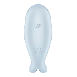 Vakuumski stimulator klitorisa Satisfyer Seal you soon, svetlo plava