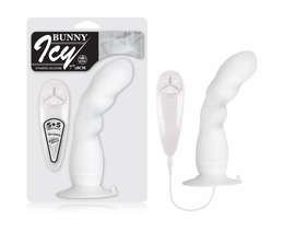 Flexibilni vibrator na usisnoj čaši Bunni Ici Vhite