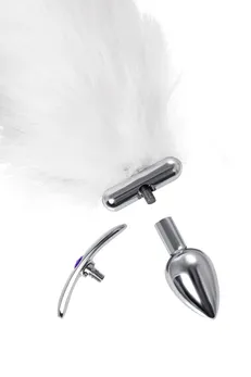 Metalna čaura sa užarenim repom Toifa, metal, Srebrna, 25,5 cm