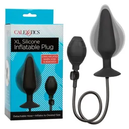 Proširivi Analni čep sa odvojivim crevom XL Silicone INFLATABLE plug