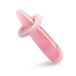 Masažer le WAND Crystal Wand ružičasti kvarc