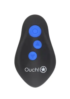 Čep je analni sa vibracijama, električnom stimulacijom i kontrolnim daljinskim upravljačem