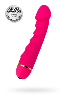 Vibrator a-Tois bi TOIFA, silikon, ružičasta, 16 cm