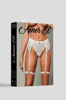 S / M krem ženske gaćice sa pojasom