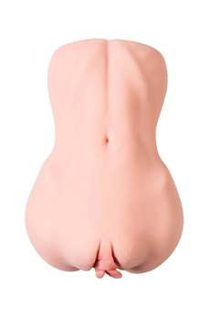 Masturbator realan sa dvostrukim slojem kokos Edition 001, TPR, telesni, 18 cm