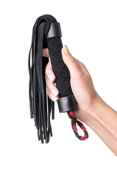Flogger TOYFA Theatre, antilopa, crna, 38 cm