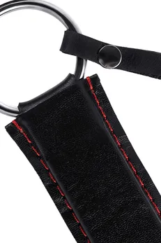 Pecado BDSM, klasična, prirodna koža, crna