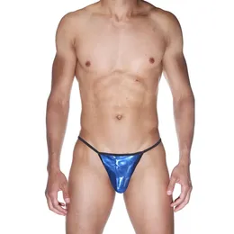 Gaćice muške tange su plave sjajne