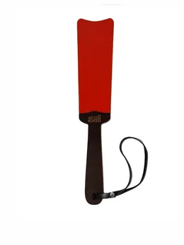 Paddle crvena tvrda od prave kože, drveta i HDF premaza venge boje