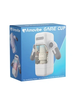 Inovativni robot masturbator Amovibe Game Cup, beli