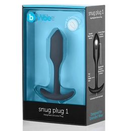 Profesionalni čep za nošenje B-Vibe Snug plug 1 crna