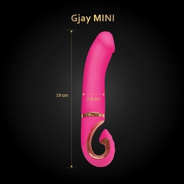 Gvibe Gjai Mini-ergonomski vibrator napravljen od najrealnijeg materijala, 19k3. 5 cm