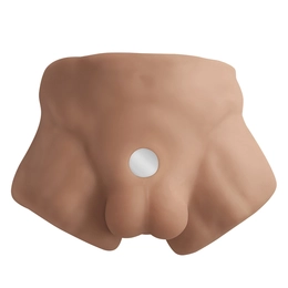 SILEKD Apollo s Dildo torzo, karamel, 7