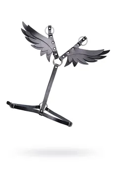 Portupea Pecado BDSM, krila, koža, crna