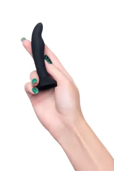 Analni rukav A-Igračke by TOYFA Stroft, silikonski, crna, 10,5 cm