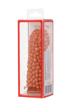 Kokos dodatak sa dodatnom stimulacijom, realan,TPE, telesni, 12.7 cm