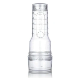 Masturbator Fleshlight Ice Cristal vagina, transparentan