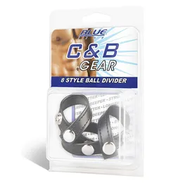 Skrotalni razdjelnik od umjetne kože na zakovicama 8 Stile Ball divider