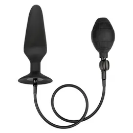 Proširivi Analni čep sa odvojivim crevom XL Silicone INFLATABLE plug