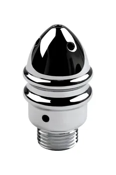 Analni tuš Toifa metal sa tri mlaznice, srebrni, Ø 2cm, 15,4 g