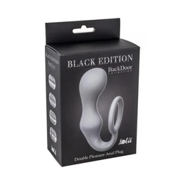 Double Pleasure Anal plug Grei 4217-02lola prsten za erekciju