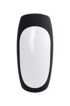 Erotist Hailstorm Masturbator sa električnom stimulacijom i vibracijom, silikon, Crna, 14,7 cm