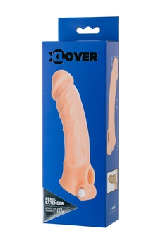 Toifa Klover mlaznica, za povećanje veličine sa vibracijama, TPR, telesna, 18,5 cm