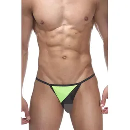 Gaćice muške tange otvorene sa zelenim trouglom