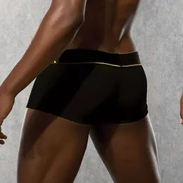 Crni boxeri sa žutim natpisom DOREANSE