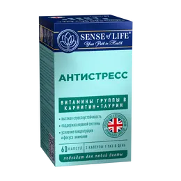 BAD Antistress Sense of Life, vitaminsko-mineralni komplex, 60 kom