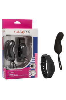 Kompaktni vibracioni masažer sa kontrolom pomoću narukvice Wristband Remote Curve