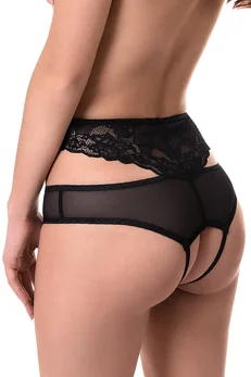 Erotske Gaćice Erolanta Charlotte, Crna (54-56) u paketu