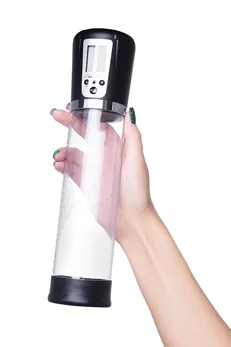 Sekus Men Ekpert Alrik automatska pumpa za penis, ABS plastika, Crna, 29 cm