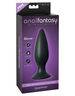 Analni vibracioni test velika serija Elite Anal Fantasy Elite Collection Large Rechargeable Anal Plug
