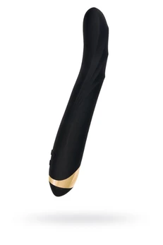 Nerealni vibrator Vaname D-Splash Tornado, Silikon, crni, 25 cm